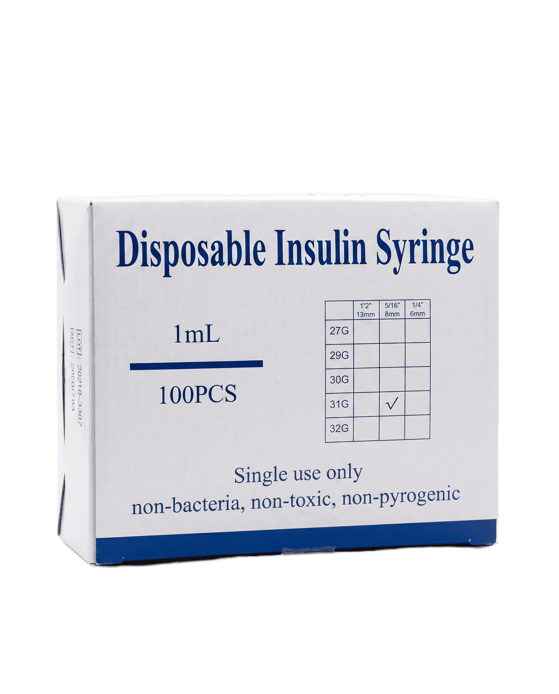 BOX 1ML SYRINGE